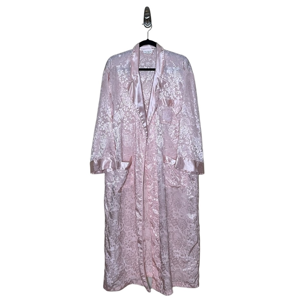 Victoria’s Secret Vintage Gold Label Pink Floral Robe